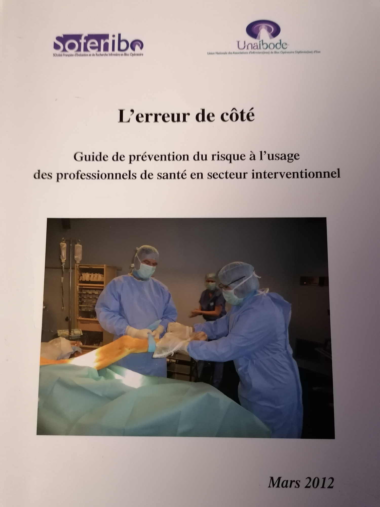 L&rsquo;erreur de côté (prix incluant les frais d&rsquo;envois postaux)